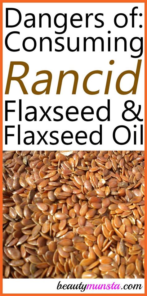 dangers of eating flax seeds.